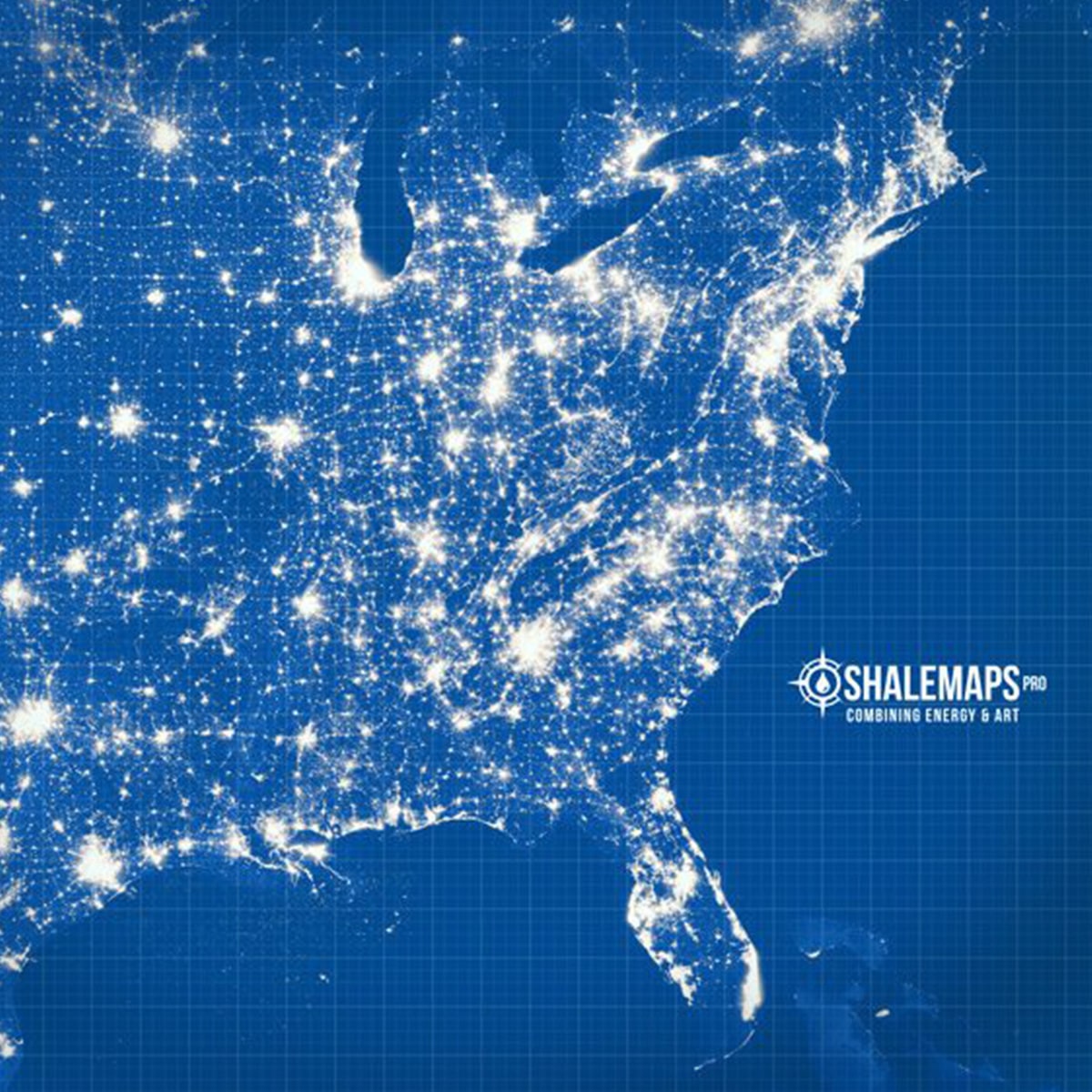 United States Natural Gas Flares Map