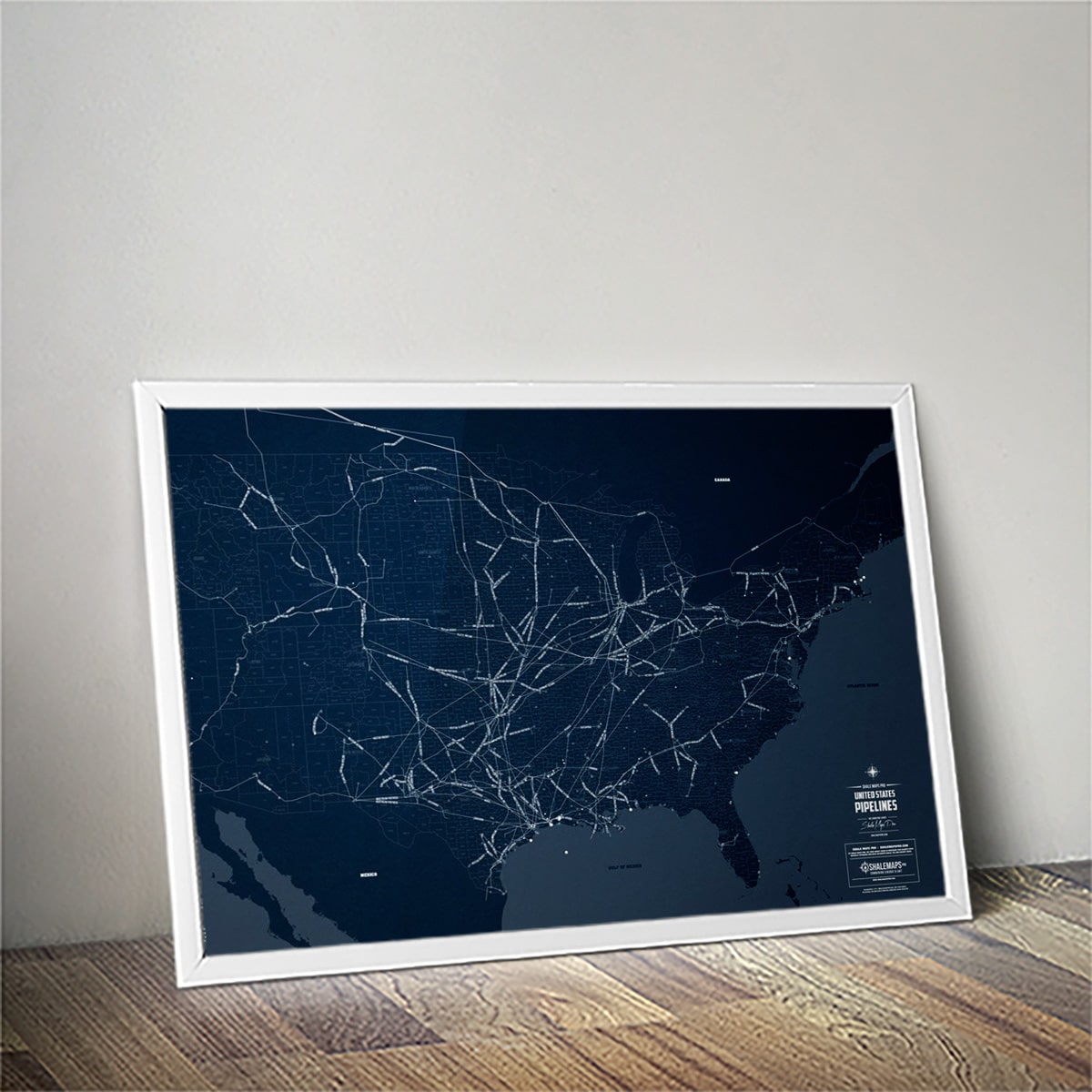 United States Oil & Gas Pipelines Map